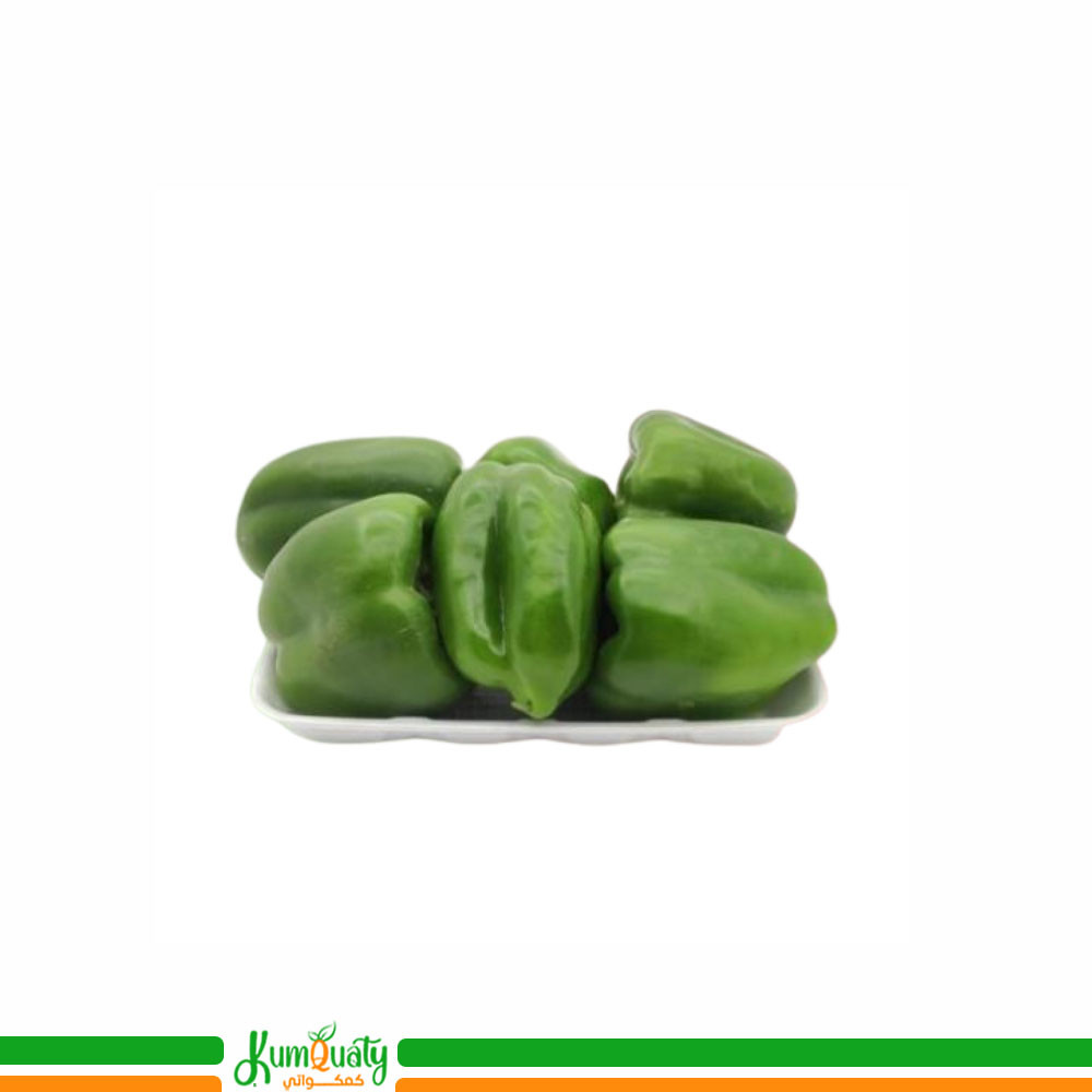 فلفل رومي اخضر- صحن