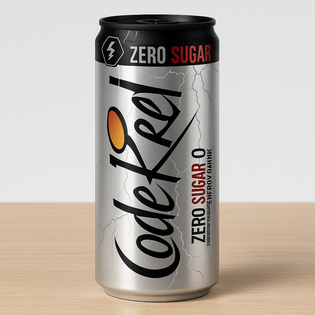 مشروب الطاقة كود رد زيرو سكر - 150 مل