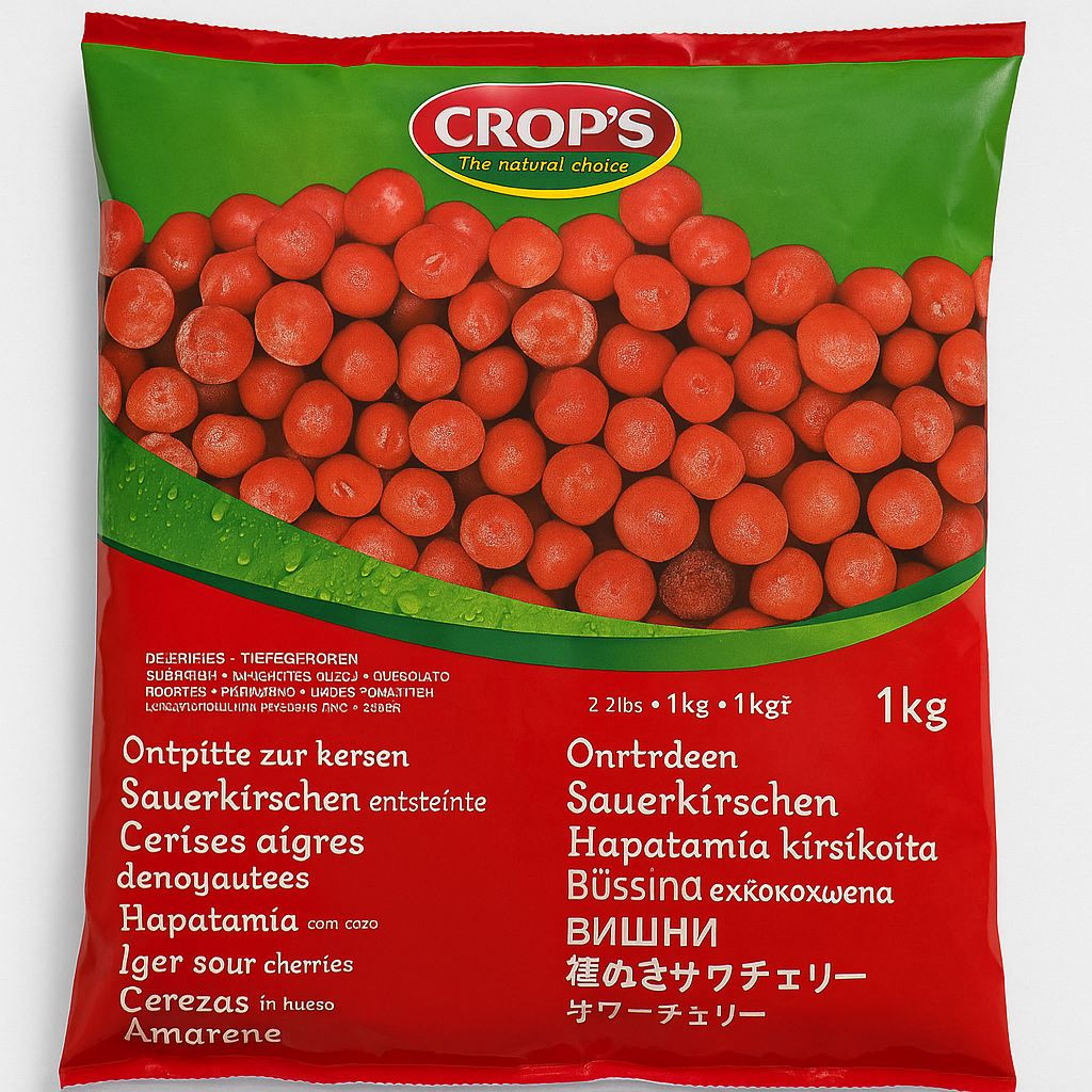 الكرز الحامض بدون نواة - 1 كجم