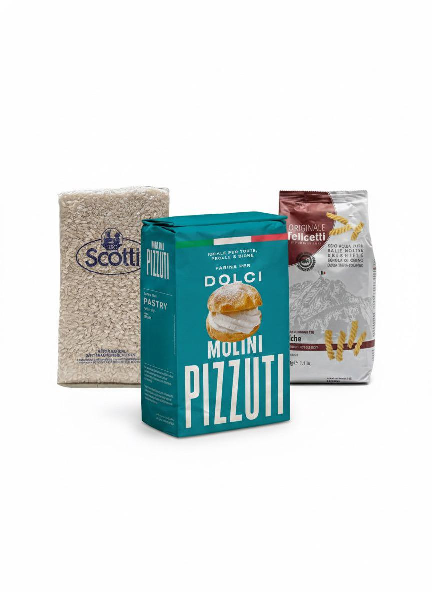 الأرز والمكرونة والحبوب