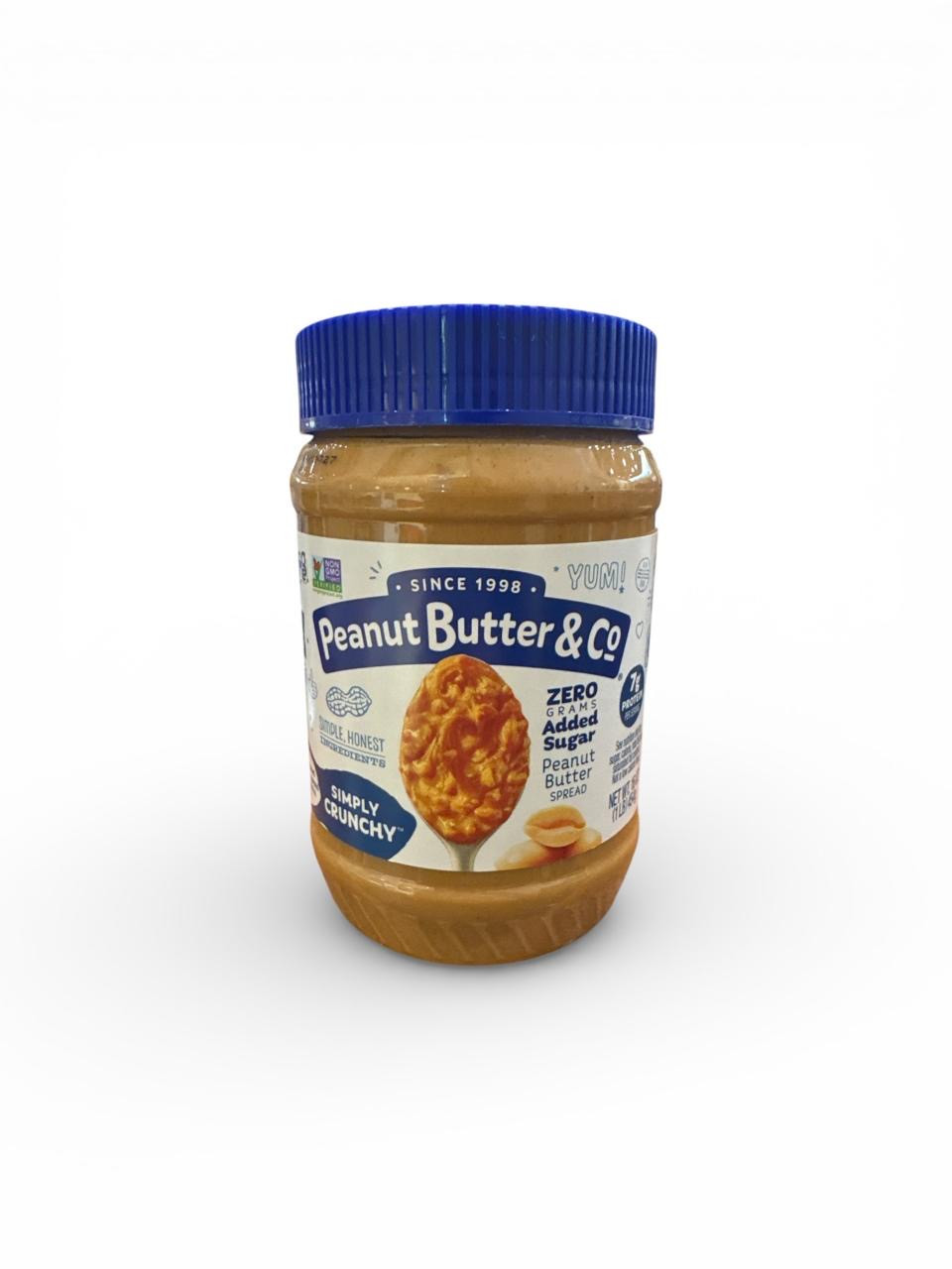 زبدة الفول السوداني بدون سكر مضاف - 454جم