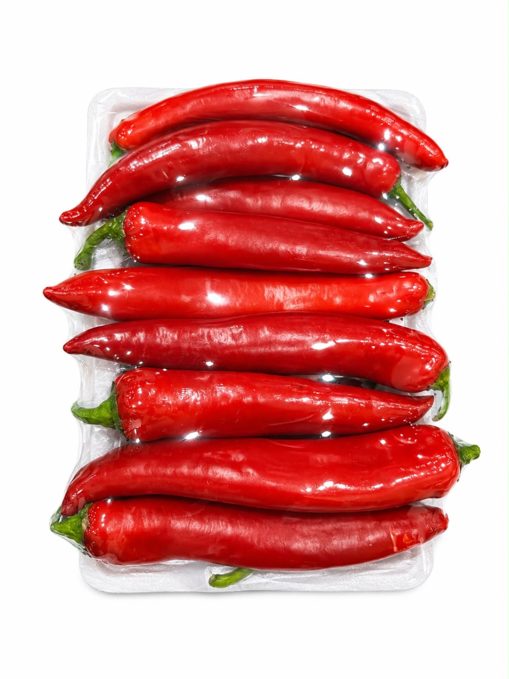 فلفل احمر حار حلو صحن