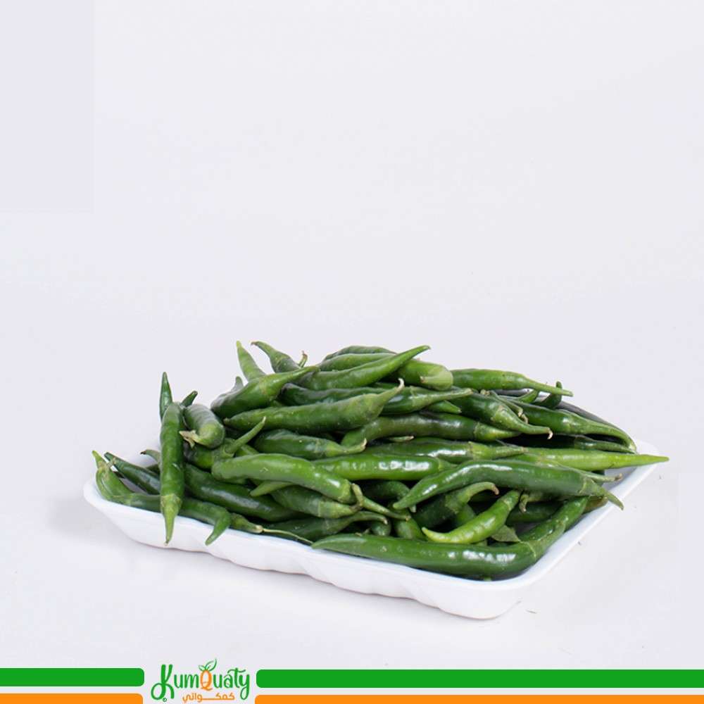 فلفل اخضر حار فلين وسط