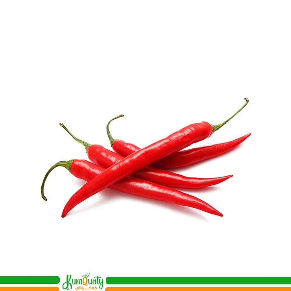 فلفل أحمر حار فلين وسط