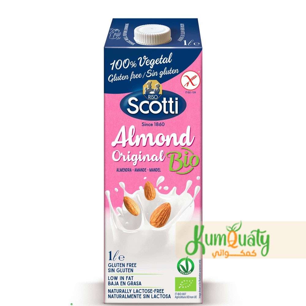 حليب اللوز عضوي 1 اتر