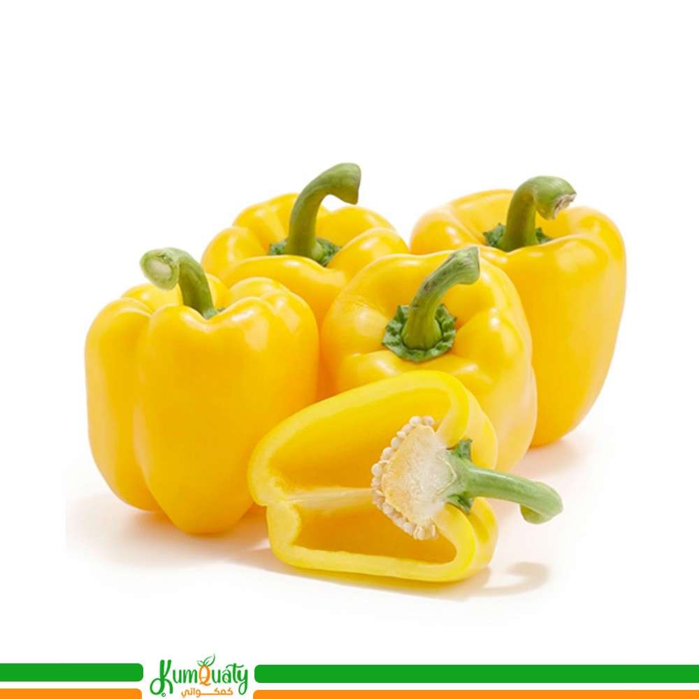 فلفل بارد اصفر فلين وسط - 1.20 كجم تقريبا