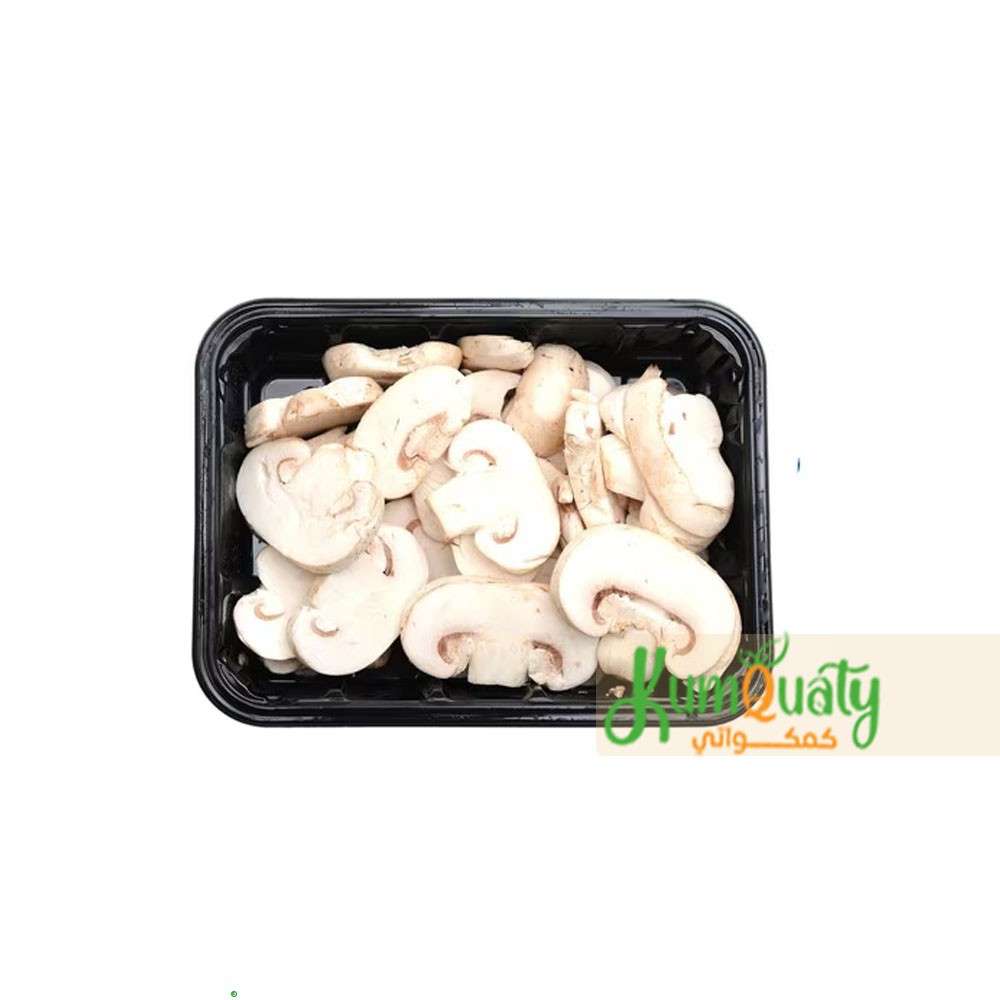 فطر ابيض  شرائح علبة